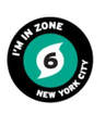 "I'm in Zone" New York City graphic